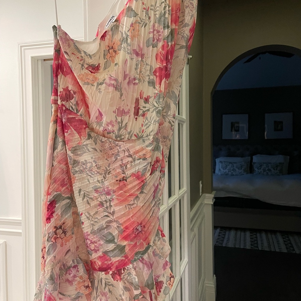 Floral romper Pleated Dress